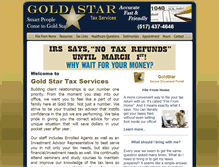 Tablet Screenshot of goldstardirect.com